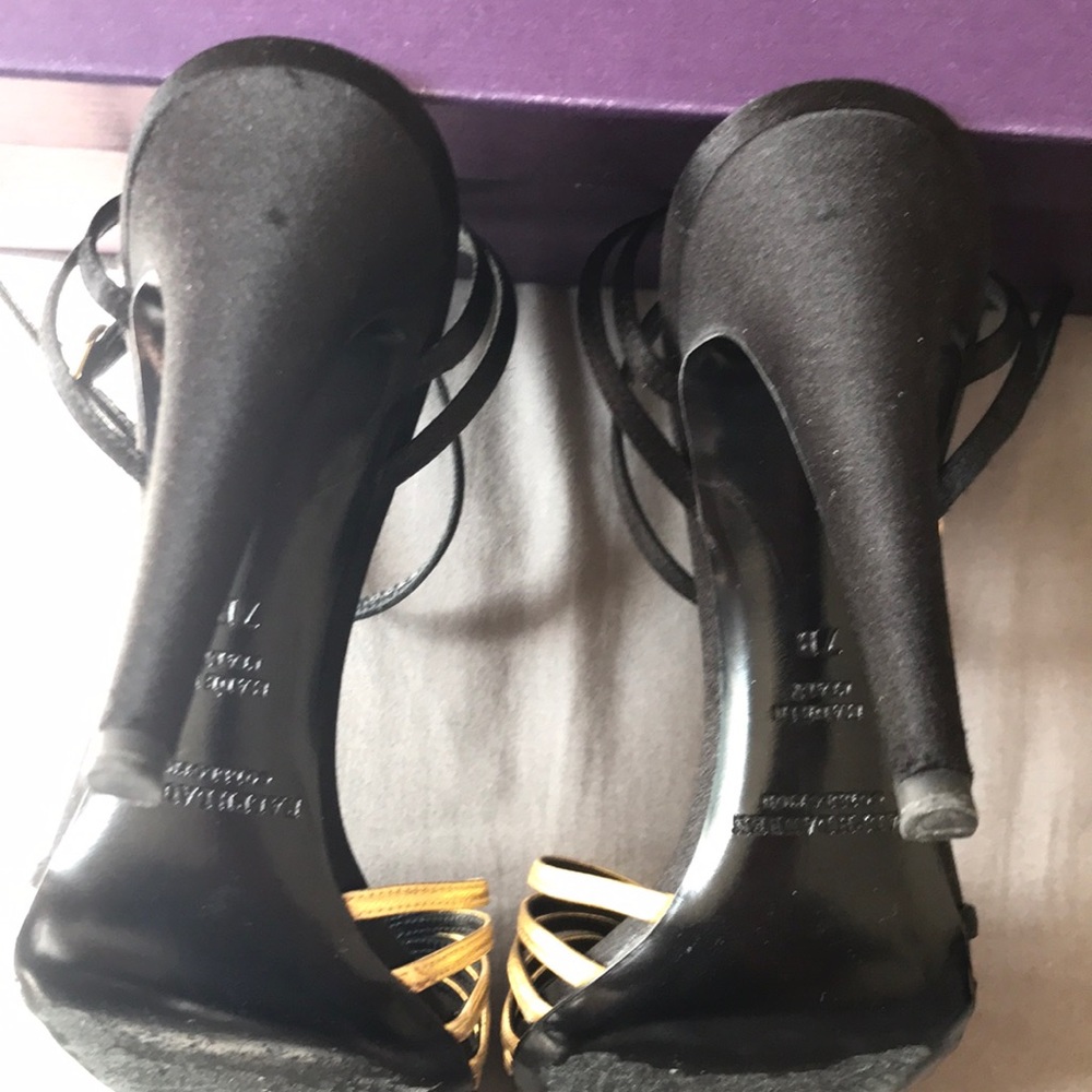 Ralph Lauren Collection Purple Label Sandal Heels - Picture 6 of 7